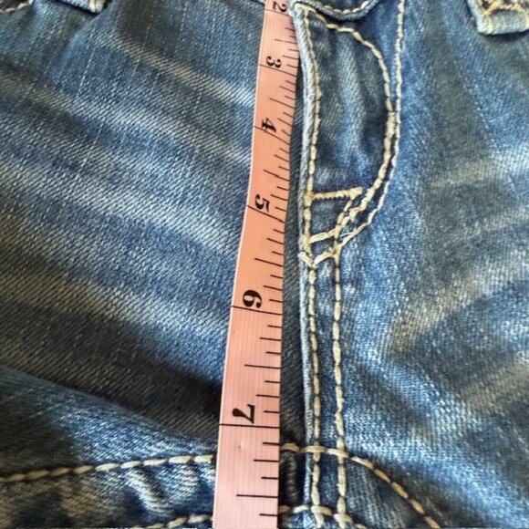 ROCK REVIVAL⚜️ Noelle Low Rise Capri Jeans 🤘👖 Size 27 - Picture 13 of 16